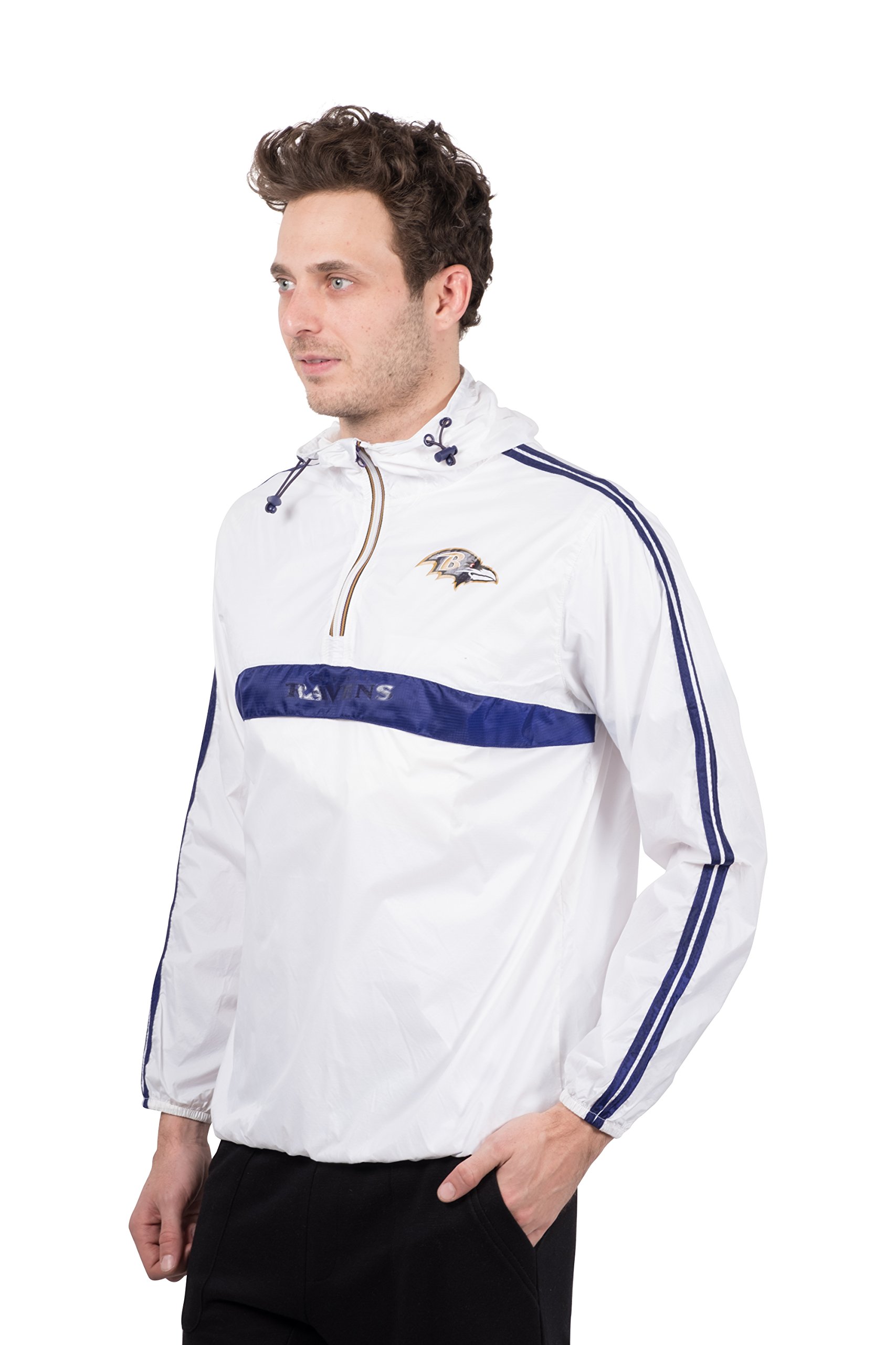 NFL TEAM APPAREL ハーフジップ オールブラックス ハーフジップトップ - ブラック